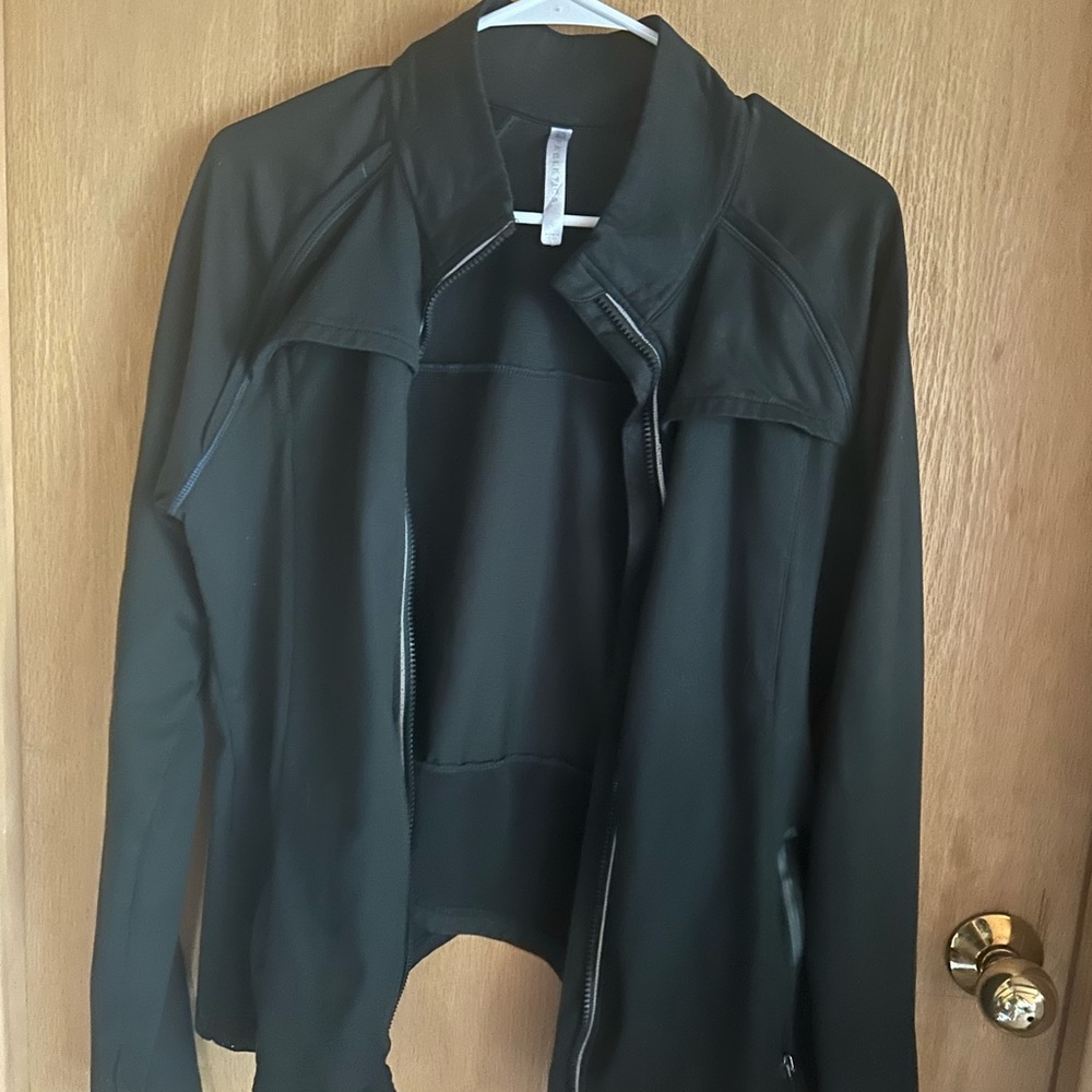 Fabletics Women's Black Athletic  Jacket
